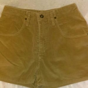 Vintage Express corduroy shorts